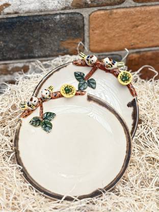 Utensil Master Plate set of 2 Design Bird Dinner Plate