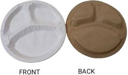 kanta 10" 3cp Biodegradable Disposable Plate Dinner Plate
