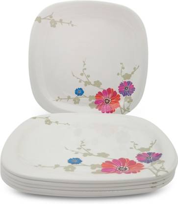 Superware Food Grade | Small Plate Set – Barbeto Daisy | Tableware Quarter Plate