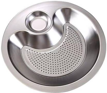 Decador Momo Mania || Momo Dumpling Plate with chutney Space || Stainless Steel plates Sectioned Plate