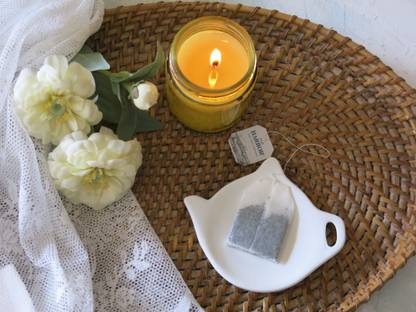 Old Harbor teapot Shaped Tea Bag Holder | Tea Tidy | Spoon Rest Tray