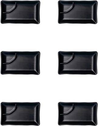 kaku Chilla Plate / Partition Plate / Snack Plate Chip & Dip Tray