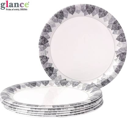 Glance Melamine Dinner Plate Set Dinner Plate