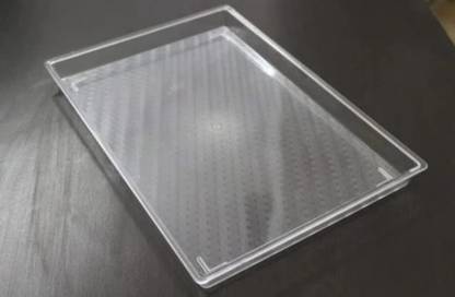 D n S Elegant Transparent Serving Tray Showcase Your Culinary Delights Tray