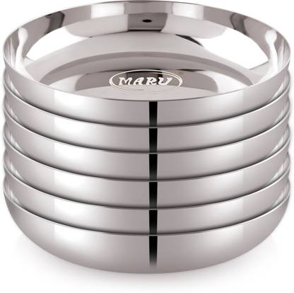 MARU Steel Plates - 6 pcs Half Plate