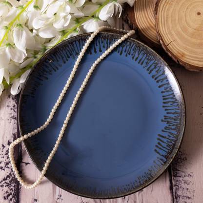 Elitytouch Retinum Forrest Dinner Plate - Royal Blue Dinner Plate