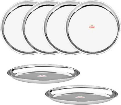 VINOD China Plate Jumbo Dinner Plate