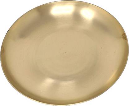 SATYUGCRAFTS Flat Dinner Plate