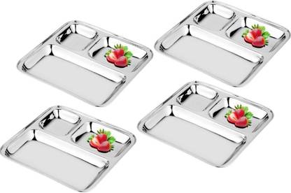 HM EVOTEK Decorative Rectangular Dining Table Serving Tray for Home & Kitchen Tray
