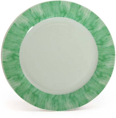 Home4U Multicolor Porcelain Amore Dinner Plate Dinner Plate