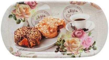 DineSmart Voge Rectangular Melamine Medium Tray 36.83x20.32 cm Tray