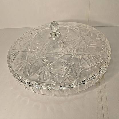 Karpura Creative Acrylic Multifunctional Party Snack Tray with Lid,Serving Dishes Tray