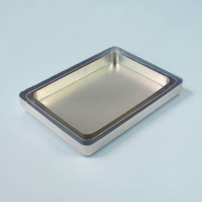 JAYCO Aluminum Trays, (12"-13"-14"), 3 Pc Set - Plain Type Tray