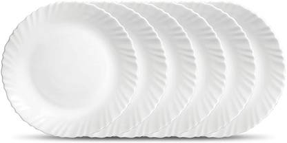 TREANDCARD Classique Dinner Plates for Dining Table to Serve Food Multi Use Dinner Plate