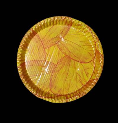 APBUFFET Zigzag Paper Dispenser Dinner Plate