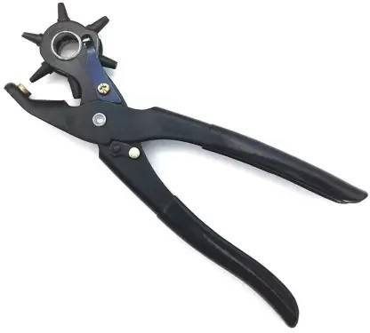 COMODO Leather Belt Hole Punch Plier with Multi Tool Manual Belts Puncher Maker Machine Punch Plier