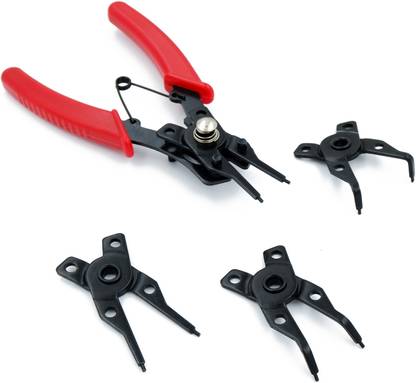 एसरौ 5PCS Set Circlip Pliers - Changeable Jaws सरक्लिप प्लायर