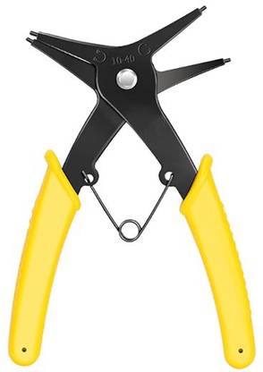 Digital Craft Snap Ring Plier Circlip Plier Inside Outside Circlip Chain 10-40mm Circlip Plier Circlip Plier