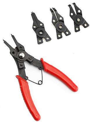 AS TOOL CENTER 4 In 1 C Clips Removal Retaining Set Circlip Plier