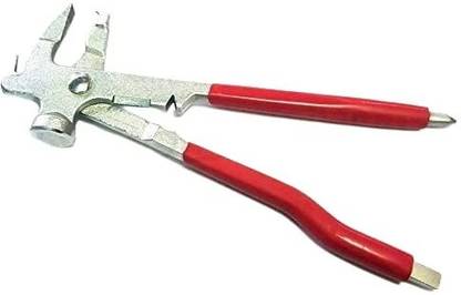 B K Jagan and Co Wheel Balancing Weight Plier Hammer-250MM Combination Snap Ring Plier