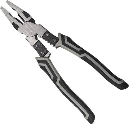HAIYUN Lineman Plier with Gripping, Wrench, Cutter, Crimping & Wire Stripper Lineman Plier