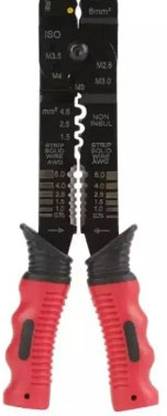 AS TOOL CENTER Micro Open Barrel Crimping Tools Works on Terminals and Connectors Pincer Plier