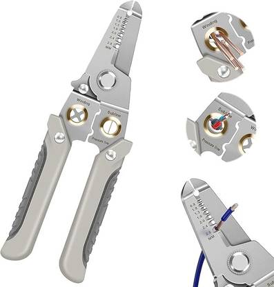 NESTIFY 6 In 1 Multifunction Electrician Wire Plier Tool (Pack of 1) Pincer Plier