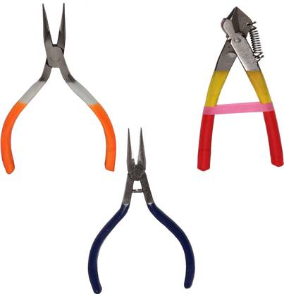 Digital Craft Long Flat Nose,Spring Nose,Small Katiya, Needle Nose Plier