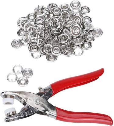 REMICH Multicolor Rivets Grommet Eyelet Setting Pliers Tool/Cloth Press Button Tool Punch Plier