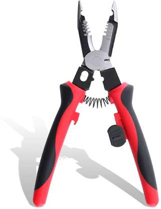 AS TOOL CENTER 6 In 1 Multifunction Wire Stripper Needle Nose Plier
