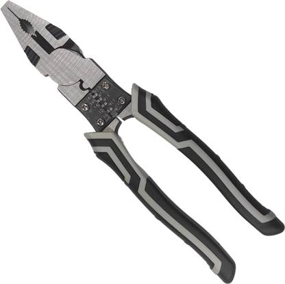 BAWALY 5 in 1 Lineman Plier Gripping, Wrench, Cutter, Crimping & Wire Stripper Fuction Lineman Plier