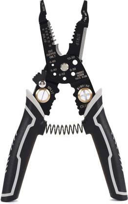 venimall 9-in-1 Wire Cutter, Stripper, Crimper, Cable Tool with Stripping Punch Plier