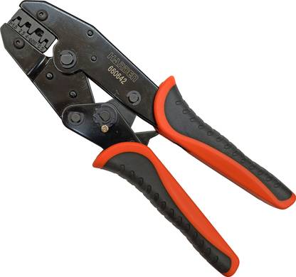 Harden Ratchet Crimping Modular Plug Tool Plier Cable Wire Lug Plier Crimper 660642 Lineman Plier