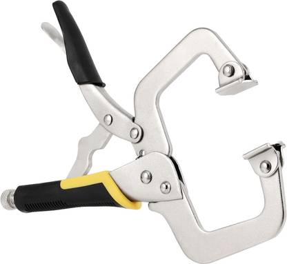 metrotools 11” Clamp C - Clamp Welding Clamps Swivel Adjustable Vise Grip Clamp Slip Joint Plier