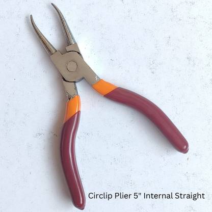 VTH Heavy Duty Internal Straight Circlip Plier 5" (125mm) for Professional use Circlip Plier