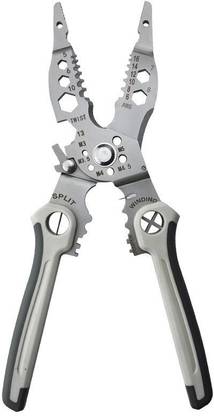 ZUCUR Wire Stripper Wire Tool Wire Pliers for Cutting Crimping Splitting Needle Nose Plier