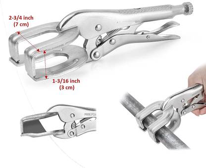 metrotools Lock Tightening Weld Clamp Plier Welder 9 Inch Locking Pliers Slip Joint Plier Slip Joint Plier