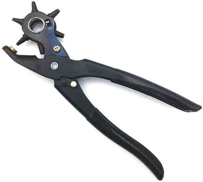 Point Zero Leather Belt Hole Punch Plier with Multi Tool Manual Belts Puncher Maker Machine Punch Plier