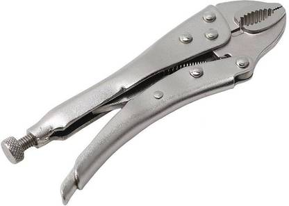NITYA Multi Grips Locking Plier Curved Jaw Round for hard-working professionals Punch Plier