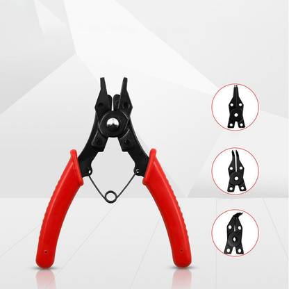 NITYA 4 in 1 Snap Ring Pliers Plier Set Circlip Combination Retaining Clip Slip Joint Plier