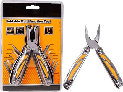 GSK Cut Foldable 15in1 Multi-Tools, Plier Set, Multi-function Tool for Repairing Combination Snap Ring Plier