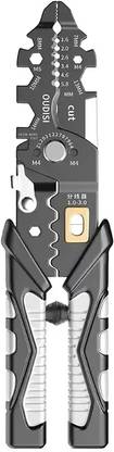 SHARUJA 25 in 1 Electrician Tool Pliers for Wire Stripping, Crimping, Cutting, and More Needle Nose Plier