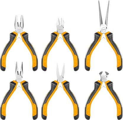 INGCO 6 Pcs mini pliers set Pincer Plier