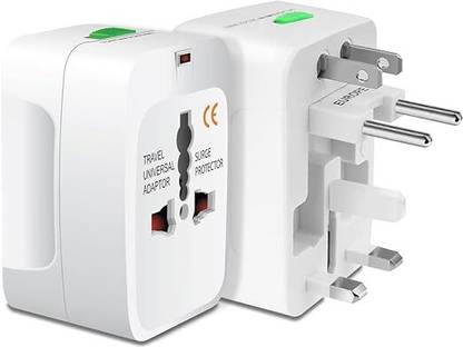 shreeramlight Portable Worldwide Universal Power Adapter Converter newshreeramlight Plastic Light Socket