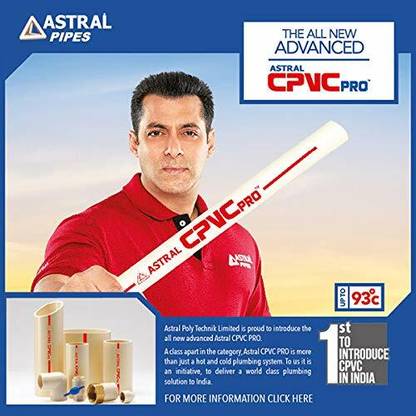 ASTRAL BVC65 20 mm Plumbing Pipe