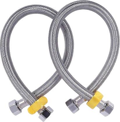 Divisha Geysor Connection pipe 30 inch/ SS 304 Grade / Tap connector pipe 15 mm Plumbing Pipe