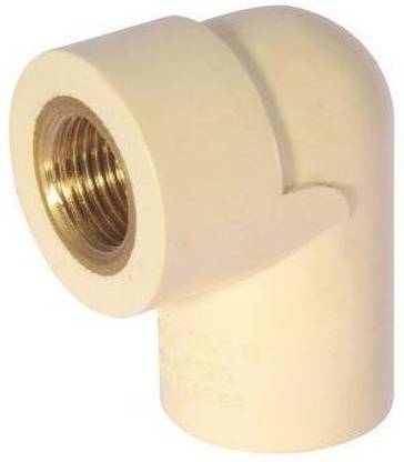 APL Apollo CPVC Reducing Female Elbow Brass Threaded pipe Fitting (¾" x ½") (Pack of 20) 20 mm Plumbing Pipe