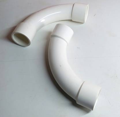 RRTraders UPVC Sweep Bend – Socket at Both Sides (SCH 80) (1/2 inch) 1.5cm (10 Pcs) 15 mm Plumbing Pipe
