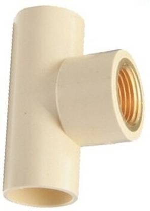 APL Apollo CPVC Reducing Female Tee Brass Threaded,25 x 15mm,1"x ½"(Pack of 15) 25 mm Plumbing Pipe