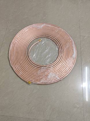 Arvika sales Soft Copper Pipe Tube 3/8 inch Outer Diameter, 20ft Length - Pack of 1 65 mm Plumbing Pipe